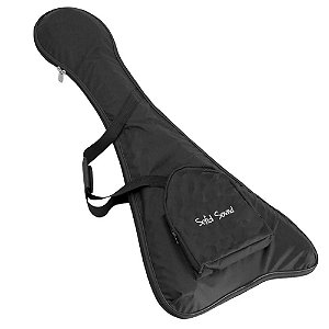 Hard Bag Case Guitarra Flying V Rigido Mochila Solid Sound
