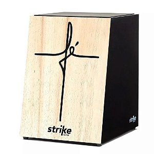 Cajon Fsa Strike Fé Jesus Deus Acústico Madeira Novo Sk 4050