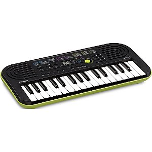 Teclado Infantil Casio Sa 46 Com 32 Teclas Preto E Verde