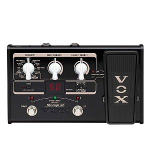 Pedaleira Vox Stomplab 2g Guitarra Com Pedal Expressão