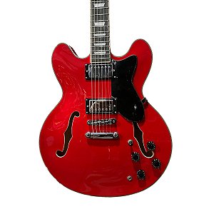 Guitarra semi acústica Strinberg SHS300 Vermelho