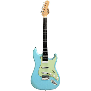 Guitarra Stratocaster Azul Claro Tagima Memphis Mg30