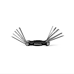 Kit Ferramentas Daddario Multi-tool 10 Chaves Pwgbmt01