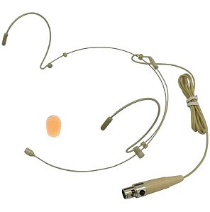 Microfone Headset Reposição Ksr Pro Kt3c Mini Xlr Cor Pele