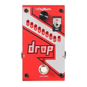 Pedal Digitech The Drop Troca de Afinação Com Fonte