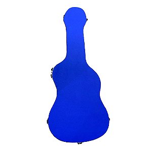 Case Rígido para Guitarra Hardcase Madeira Azul com Pelúcia Jam