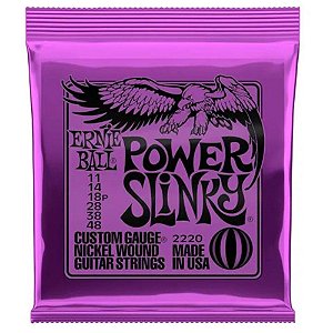 Encordoamento Ernie Ball Guitarra 011 Power Slinky 2220