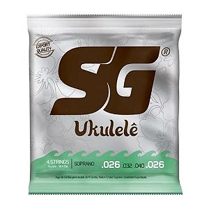 Encordoamento SG Ukulele Soprano Nylon 10981