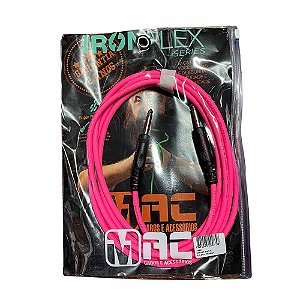 Cabo Mac Cabos Rosa Iron Flex 3mt P10 Reto IF10RO