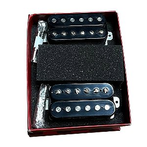 Kit Captador Malagoli Custom 84 + 59 Preto humbucker