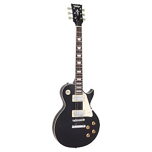 Guitarra Les Paul Vintage V100 Preta  - Regulado