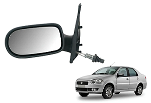 RETROVISOR PALIO 08/ 4P C/C ESQUERDO FICOSA