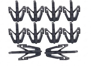 Kit 10Pcs Grampo Parachoque 4Runner/Hilux/Rav4