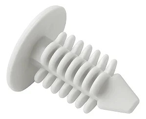 KIT DE 10 PEÇAS GRAMPO DO FORRO DA PORTA DA KOMBI BRANCO ADAPITAVEL