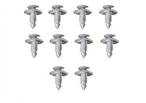 KIT DE 10 PEÇAS GRAMPO PORTA BELINA/CORCEL/PAMPA