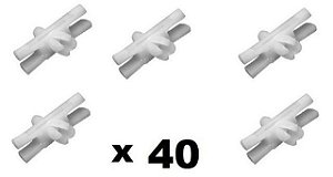 KIT 40PCS GRAMPO FRISO LAT FUSCA/VAR 84/GOLF 84/JETTA 84 PST 74/77 SANT