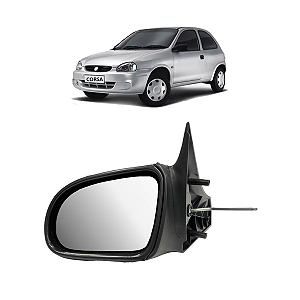 RETROVISOR CORSA 1994 A 2002 CONTROLE MANUAL RETROVEX