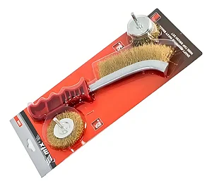 JOGO ESCOVA DE AÇO CARBONO 65MM 3 PEÇAS