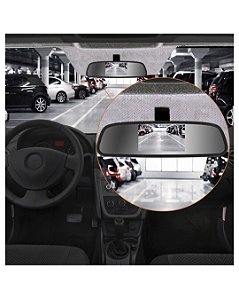 RETROVISOR INTERNO UNIVERSAL COM DISPLAY 4.3 LCD CAMERA A PARTE HY IMPORT