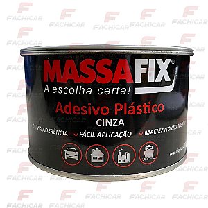 MASSA PLASTICA MASSAFIX CINZA 400G
