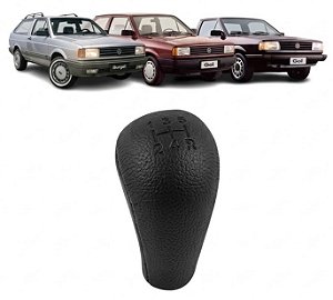 BOLA DE CAMBIO DO GOL MODELO GOLF 5 MARCHAS LENTE PRETA