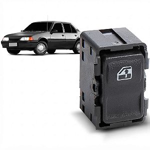 BOTÃO DO VIDRO DO MONZA/OPALA 1988 EM DIANTE SIMPLES