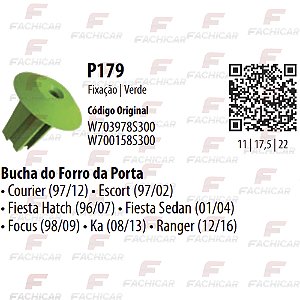 BUCHA PORTA COURIER/FIESTA/FOCUS/KA