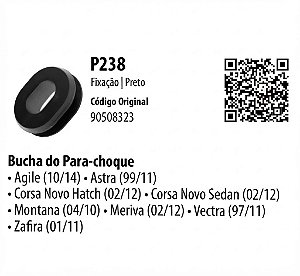 BUCHA PARACHOQ ASTRA/CORSA/CELTA/MONTANA