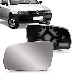 LENTE ESPELHO RETROVISOR GOL G3 G4 2001 A 2012 SANTANA 2000 A 2005 GOLF 2001 A 2007 COM BASE