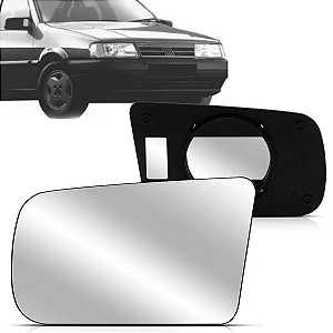 LENTE ESPELHO RETROVISOR TEMPRA 1992 A 1999 COM BASE BLAWER