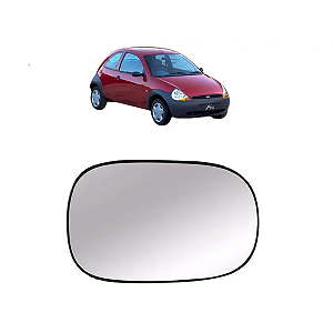 LENTE ESPELHO RETROVISOR FORD KA 1997 A 2007 MODELO FICOSA COM BASE