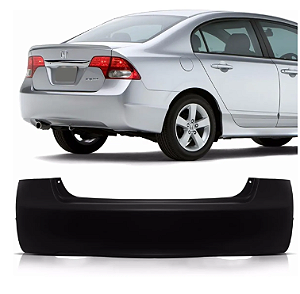 PARACHOQUE TRASEIRO NEW CIVIC 07/11 PRETO LISO