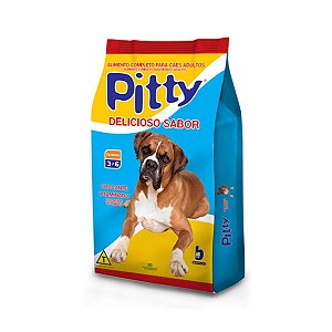 Ração  Pitty Cães Adulto Vitaminas Miner 15 Kg