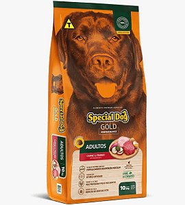 SPECIAL DOG GOLD PERFORMANCE ADULTOS CARNE E FRANGO 15kg