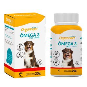 Suplemento Vitamínico Organnact Omega 3 Dog 1000