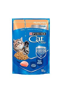 Ração Úmida Purina CatChow Filhotes Sabor Frango 85g