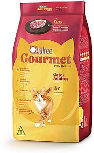 Ração Seca Quatree Gourmet Gatos Adultos Sabor Carne 20kg