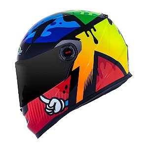 CAPACETE FF358 CLASSIC MASTERPIECE AMARELO LS2