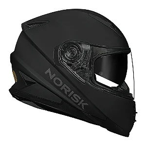 CAPACETE FF302 SOUL PRETO FOSCO NORISK