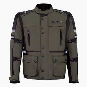 JAQUETA GUTTI ANDES PARKA VERDE/PRETO