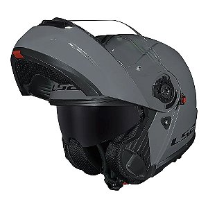 CAPACETE FF908 STROBE II MONOCOLOR NARDO CINZA LS2