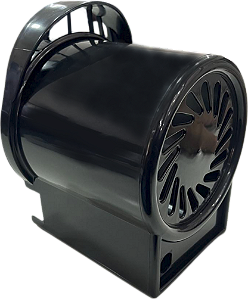 Capa para Ventilador Turbo de Mesa, Parede e Coluna 50/60 Preto Loren-Sid Ref-633