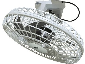 Ventilador de Teto Turbo 50 Orbital Wind Loren-Sid Branco Grade em Plástico Bivolt Ref-684