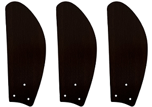 Jogo de Pas Tabaco P02M Madeira MDF para Ventilador de Teto Loren-Sid modelo M1/2 Ref-512