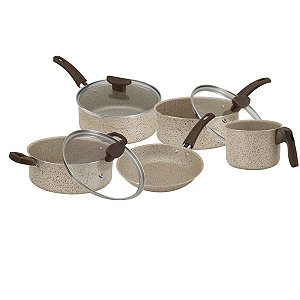 Conjunto Perfect Capuccino 5 pçs - Eirilar