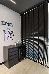 DUPLICADO - Cortina Gaze de Linho com Forro Blackout Tecido 80% Vedação 3,00X2,50