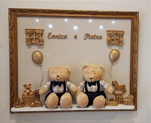 Porta Maternidade Irmãos Urso Dourado