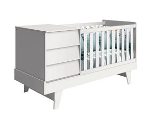 Berço Infantil Multifuncional 4 em 1 (7 Cores Disponíveis)