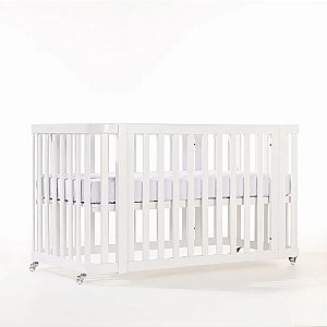 Berço Evolutivo 3 em 1 Madeira Maciça Branco