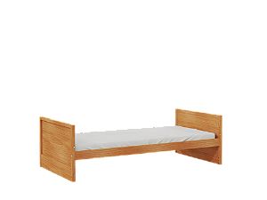 Cama Solteiro Link Plus Alta (10 Cores Disponíveis)